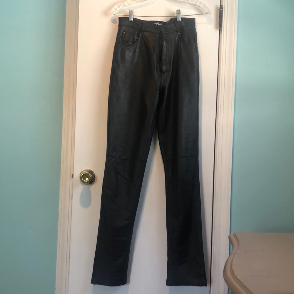 Wilsons Leather Co Maxima High Rise Genuine Leather Pants size 6